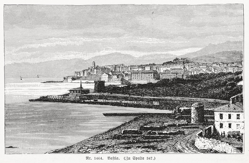 Bastia (Zu Spalte) - Nr. 1464 (Córcega)